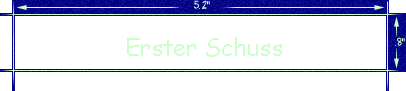 Erster Schuss